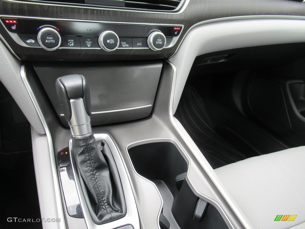 2020 Accord EX-L Sedan - Obsidian Blue Pearl / Gray photo #19