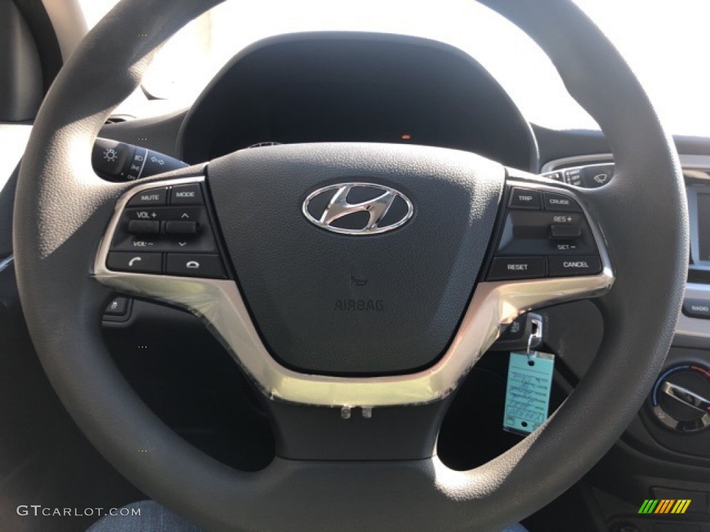 2021 Accent SE - Olympus Silver / Black photo #8