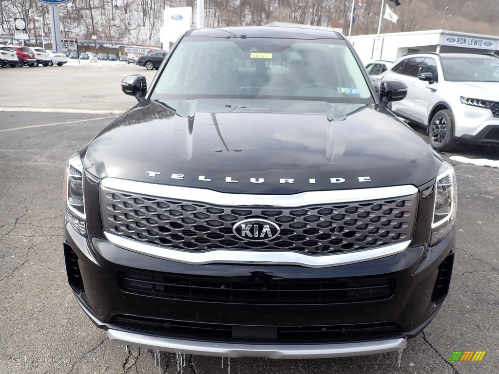 2021 Telluride LX AWD - Ebony Black / Black photo #4
