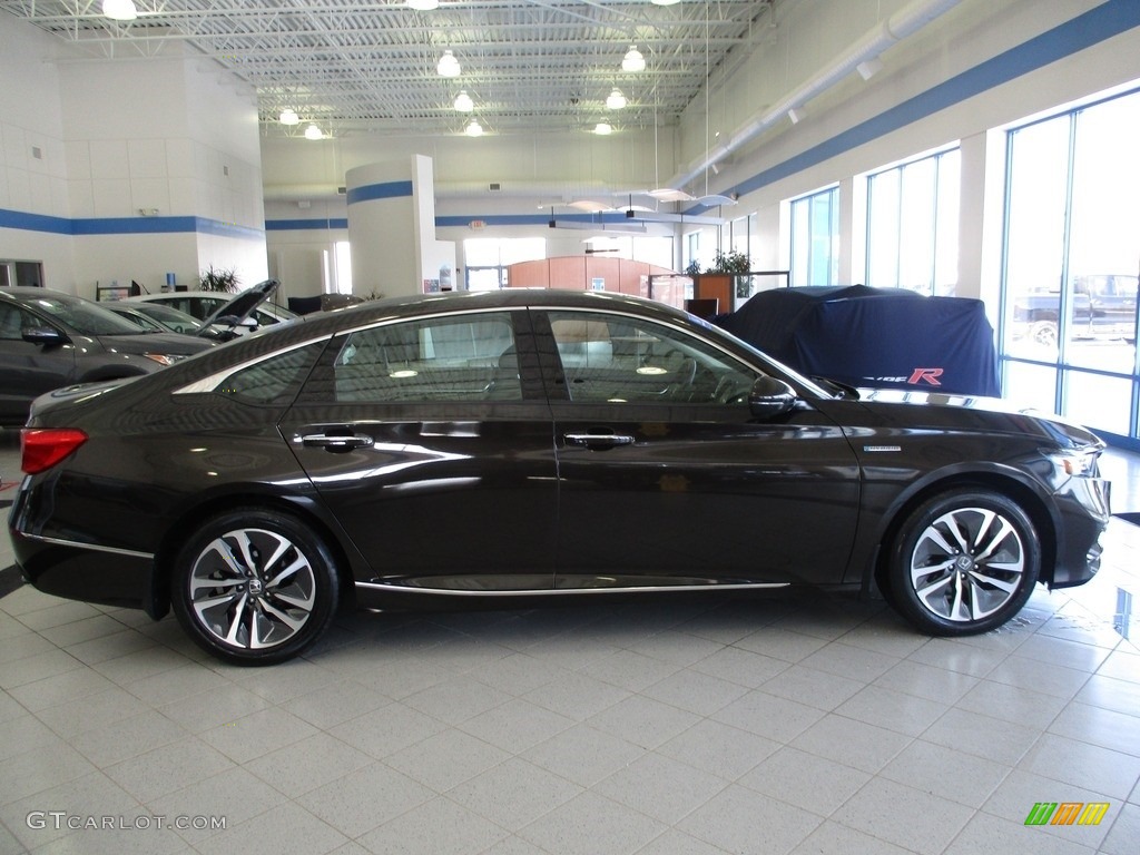 2018 Accord Touring Hybrid Sedan - Kona Coffee Metallic / Black photo #4