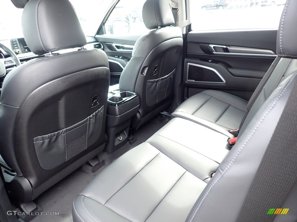 2021 Telluride LX AWD - Ebony Black / Black photo #9