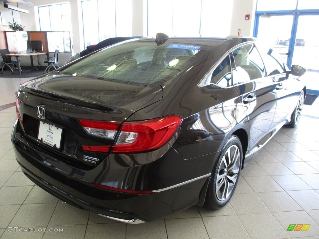 2018 Accord Touring Hybrid Sedan - Kona Coffee Metallic / Black photo #7