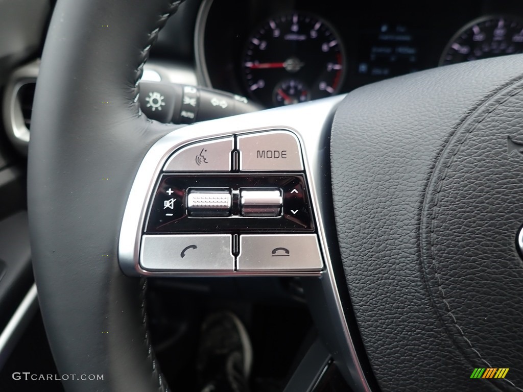 2021 Telluride LX AWD - Ebony Black / Black photo #17