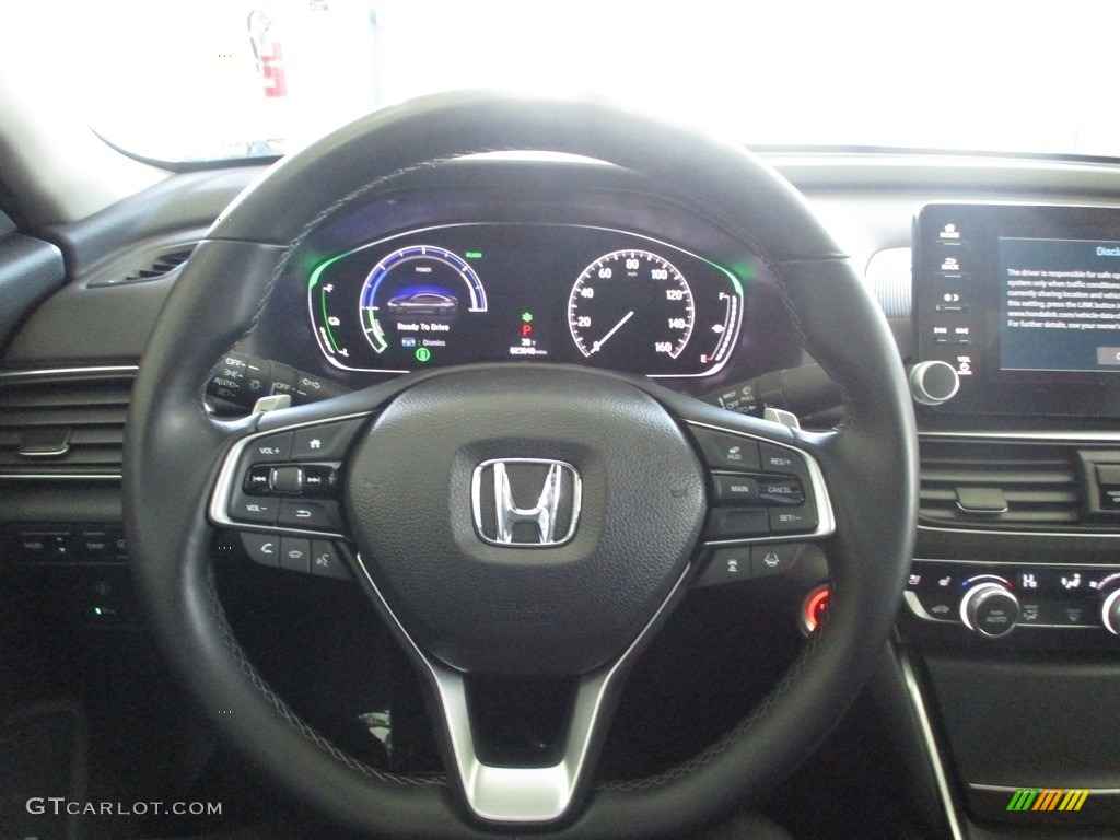 2018 Accord Touring Hybrid Sedan - Kona Coffee Metallic / Black photo #30