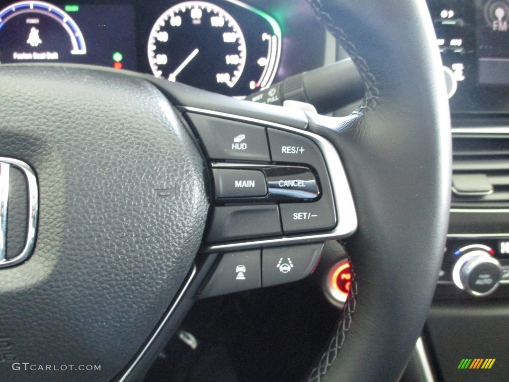 2018 Accord Touring Hybrid Sedan - Kona Coffee Metallic / Black photo #32