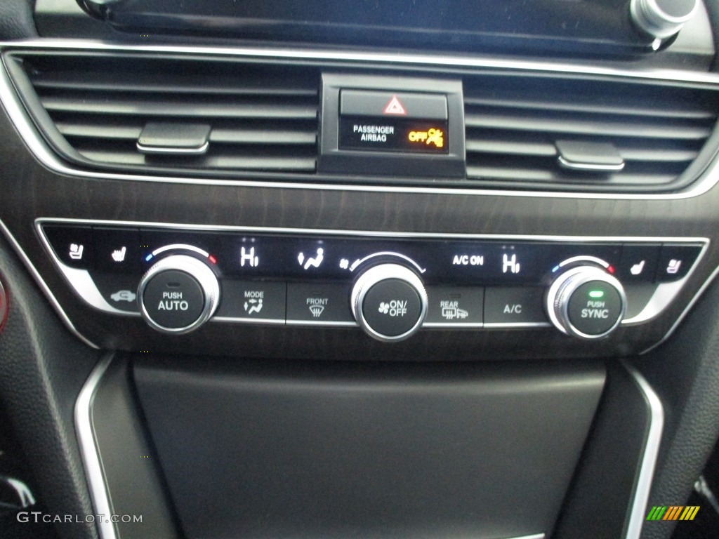 2018 Accord Touring Hybrid Sedan - Kona Coffee Metallic / Black photo #35