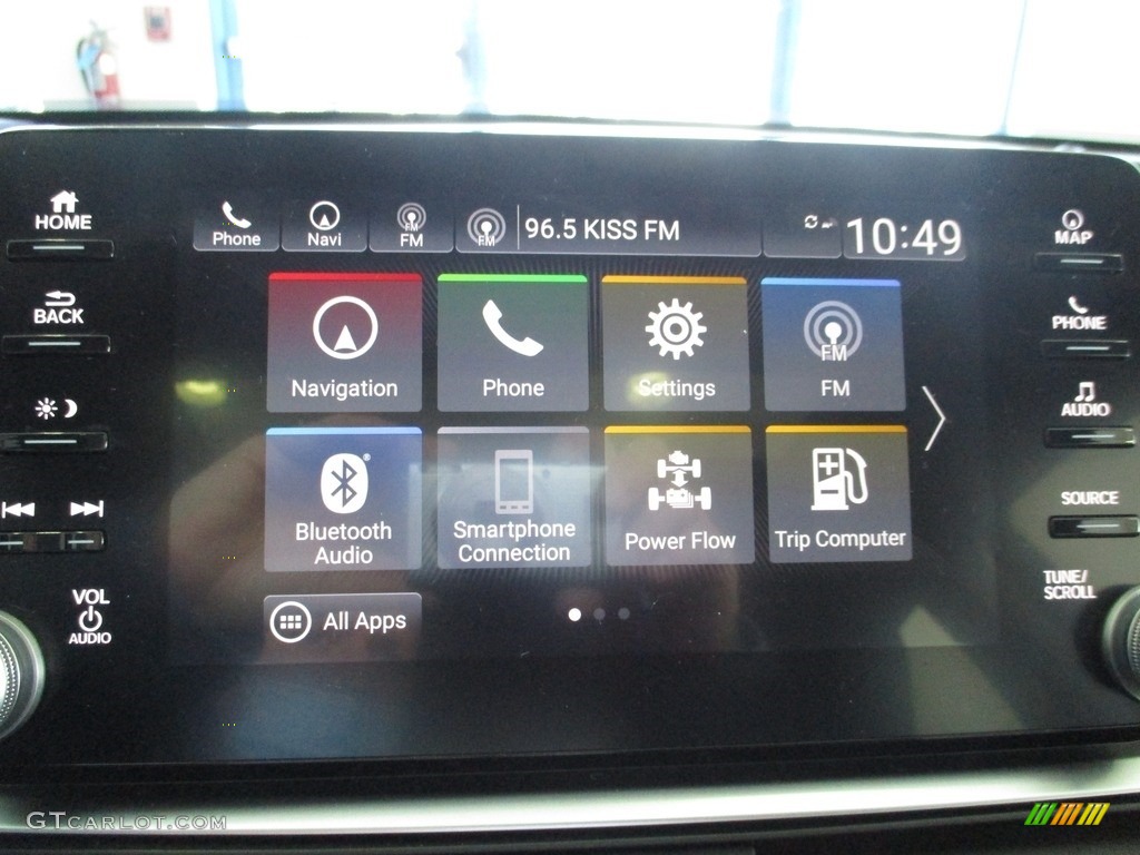 2018 Accord Touring Hybrid Sedan - Kona Coffee Metallic / Black photo #37