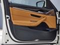 2021 BMW 5 Series Cognac Interior Door Panel Photo