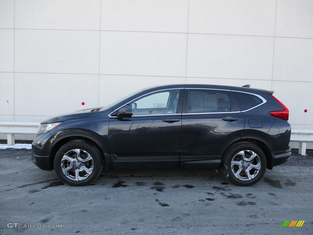 2018 CR-V EX AWD - Gunmetal Metallic / Gray photo #2