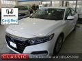 Platinum White Pearl 2018 Honda Accord LX Sedan