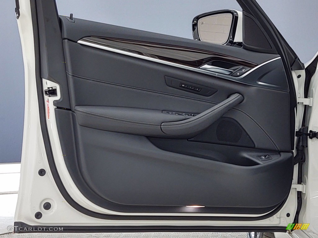 2021 5 Series 540i Sedan - Alpine White / Black photo #5