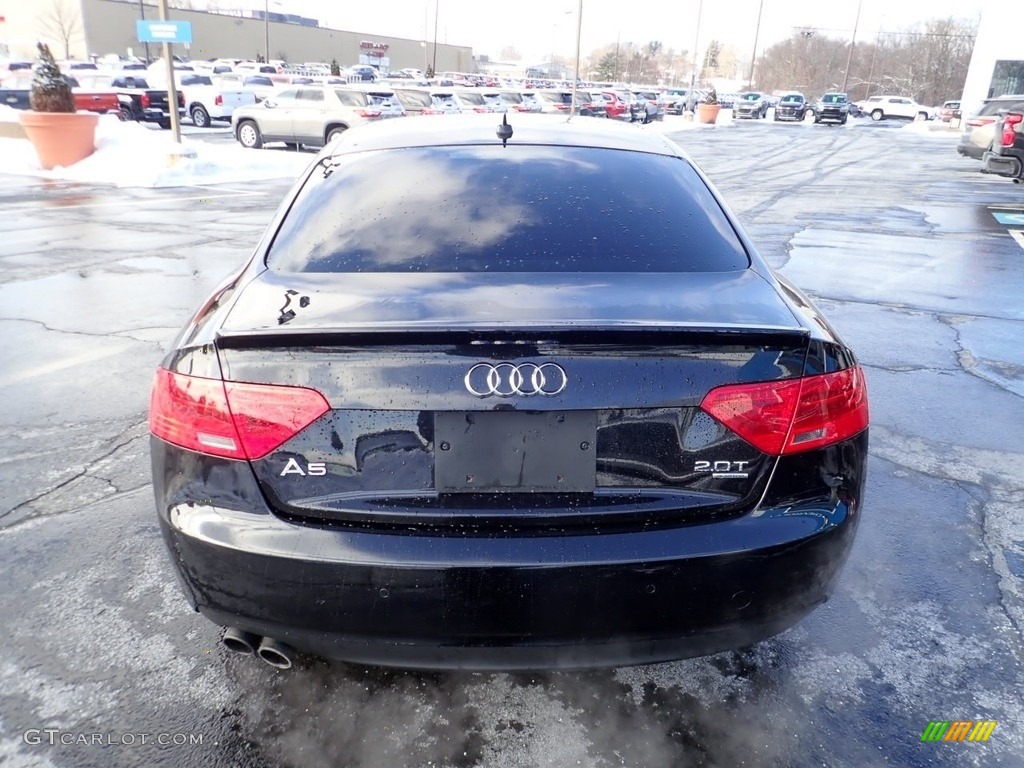 2014 A5 2.0T quattro Coupe - Brilliant Black / Black photo #6