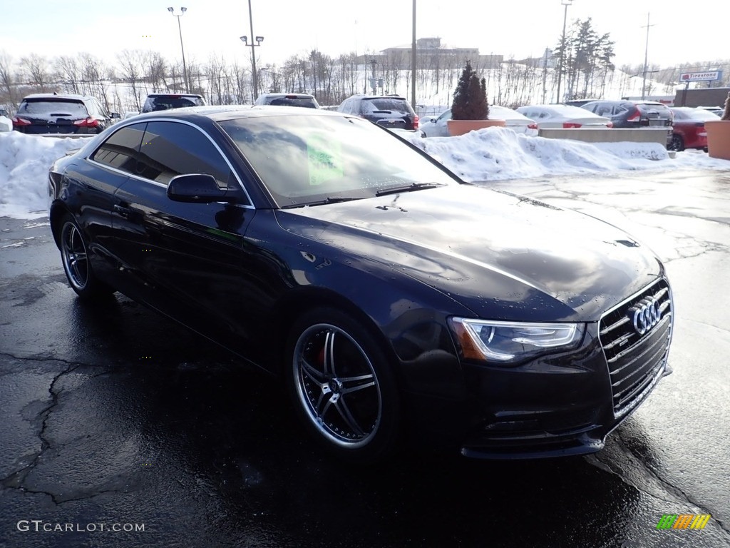 2014 A5 2.0T quattro Coupe - Brilliant Black / Black photo #10