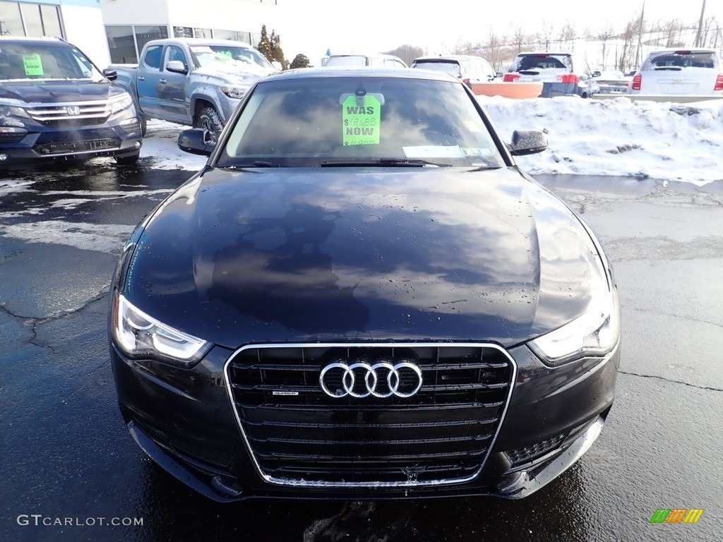 2014 A5 2.0T quattro Coupe - Brilliant Black / Black photo #12