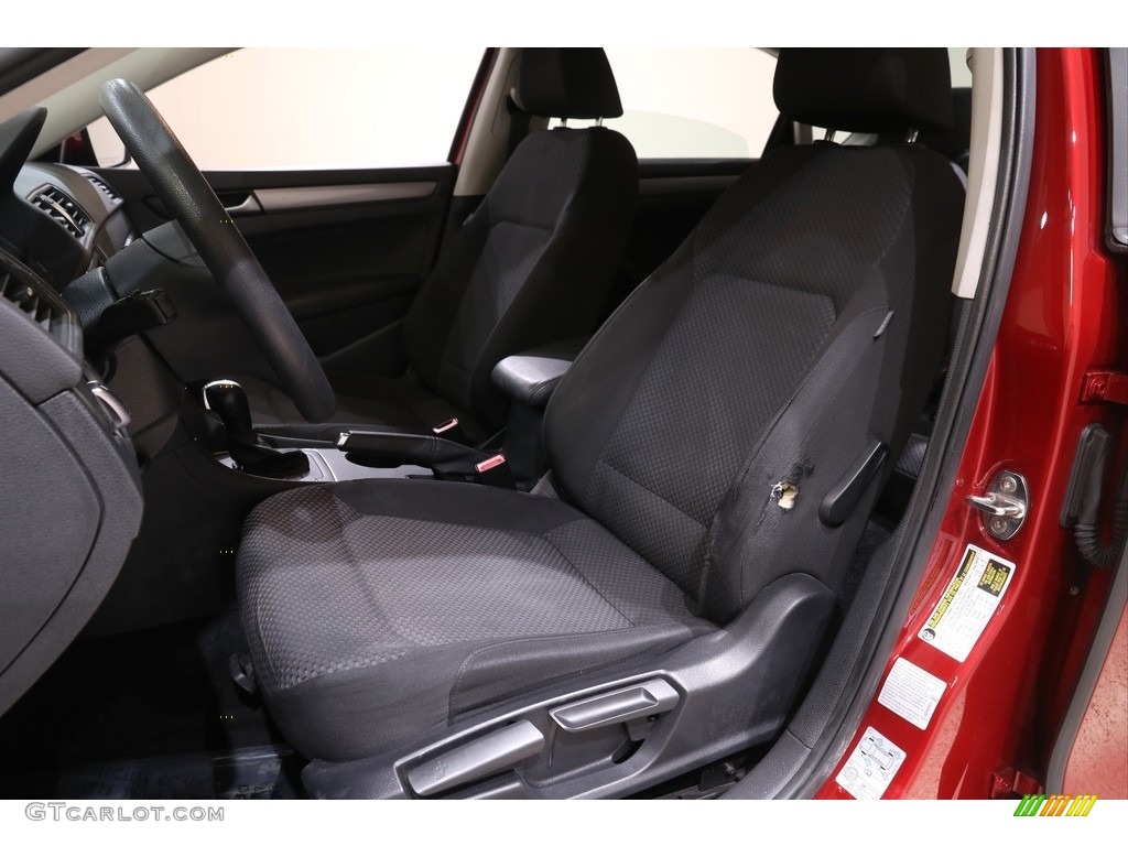 2015 Passat S Sedan - Fortana Red Metallic / Titan Black photo #5