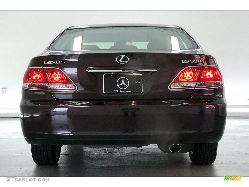 2005 ES 330 - Black Garnet Pearl / Black photo #3
