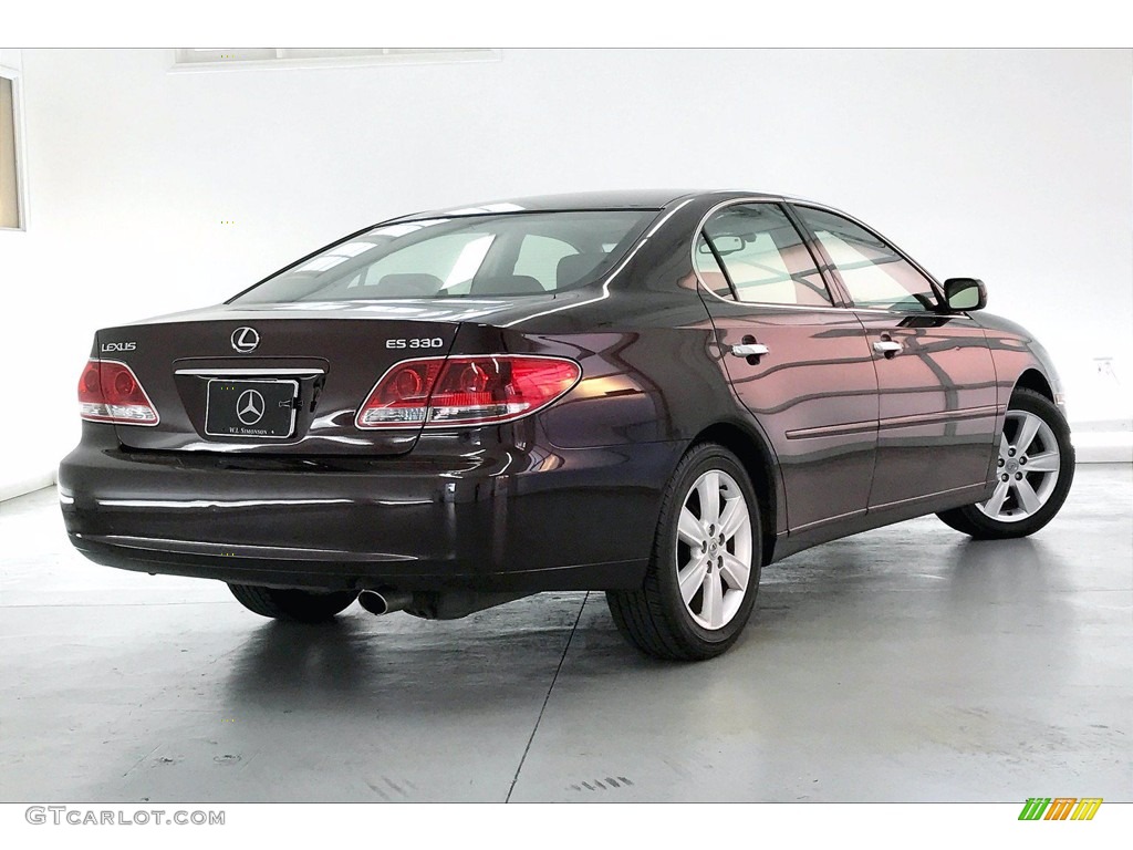 2005 ES 330 - Black Garnet Pearl / Black photo #13