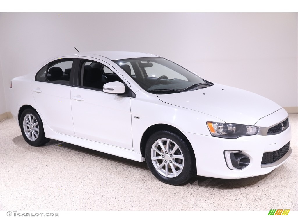 Diamond White Pearl Mitsubishi Lancer