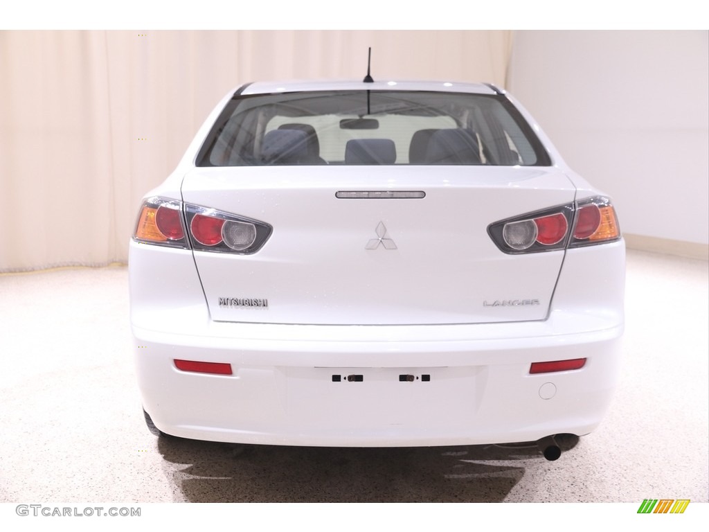 2016 Lancer ES - Diamond White Pearl / Black photo #15