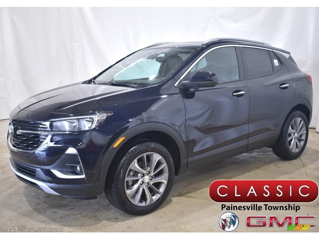 2021 Encore GX Select AWD - Dark Moon Blue Metallic / Ebony photo #1