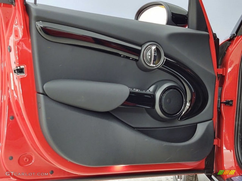 2021 Mini Hardtop Cooper 4 Door Carbon Black Door Panel Photo #141141970