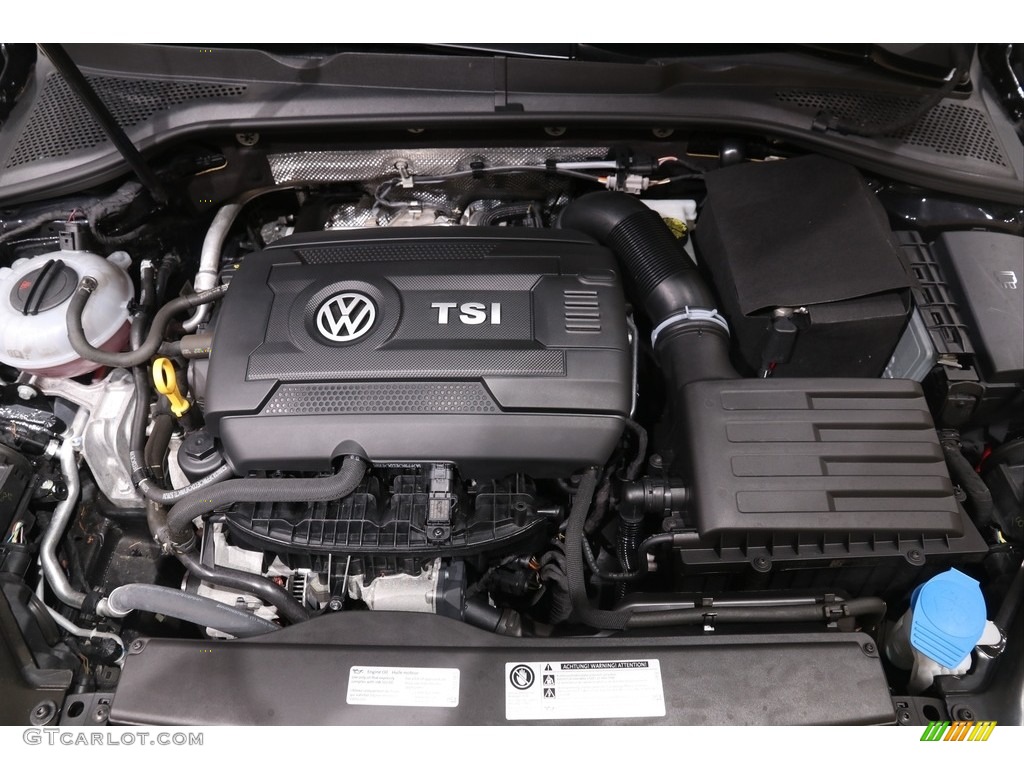 2017 Golf GTI 4-Door 2.0T S - Deep Black Pearl / Titan Black photo #17