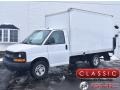 Summit White 2015 Chevrolet Express Cutaway 3500 Moving Van