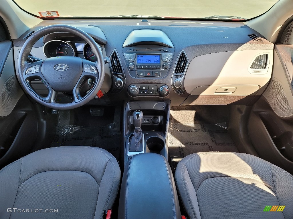 2014 Tucson GLS - Garnet Red / Beige photo #6