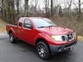 2012 Red Brick Nissan Frontier S King Cab  photo #5
