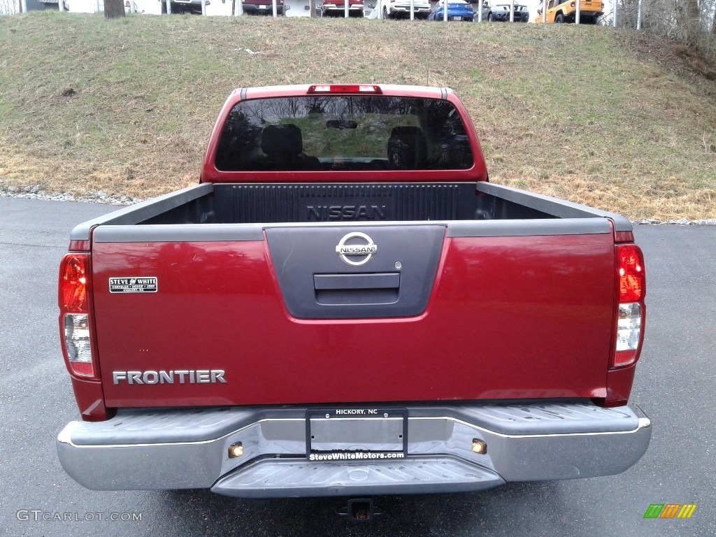 2012 Frontier S King Cab - Red Brick / Graphite photo #8