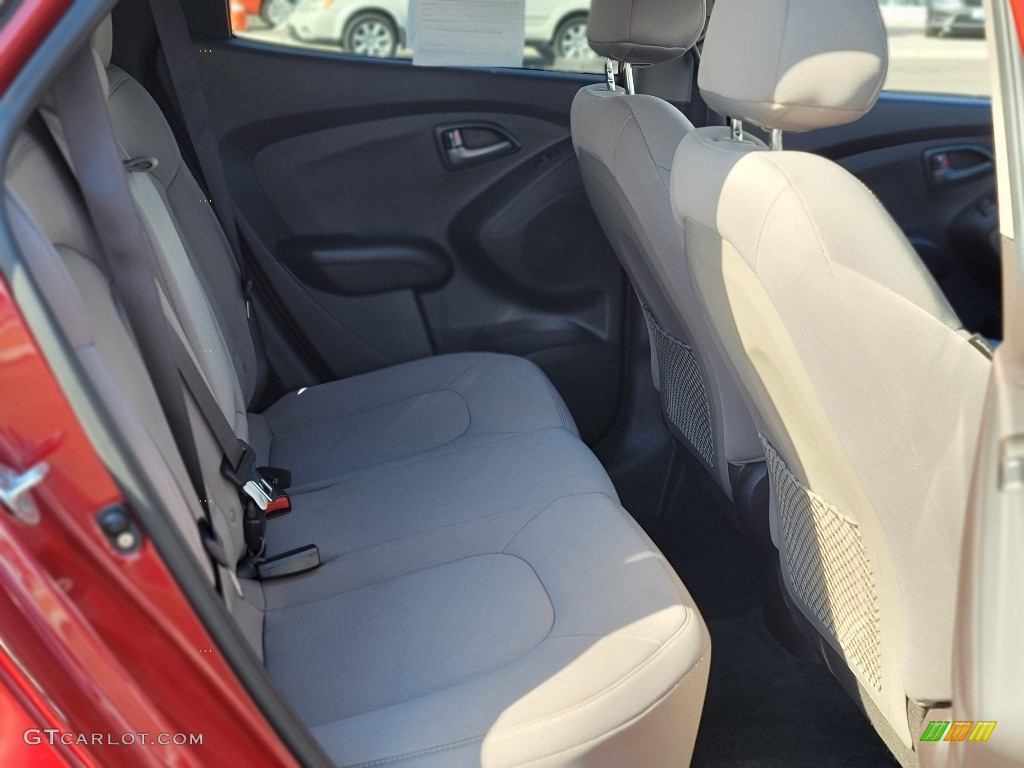 2014 Tucson GLS - Garnet Red / Beige photo #23