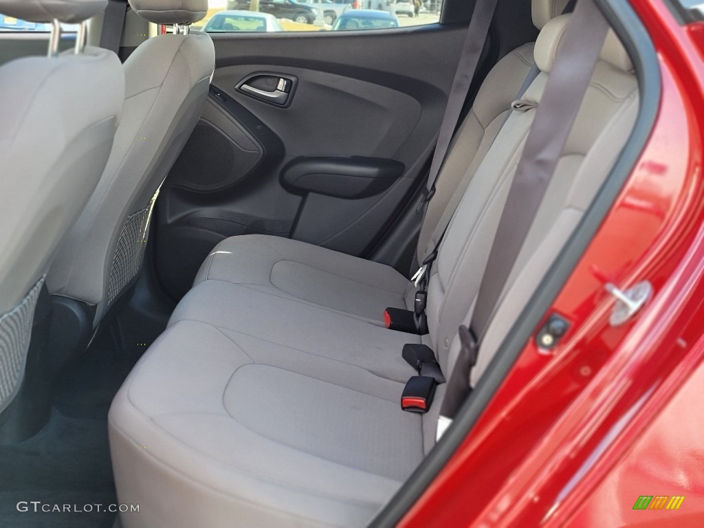 2014 Tucson GLS - Garnet Red / Beige photo #27