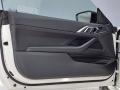 2021 BMW 4 Series Black Interior Door Panel Photo