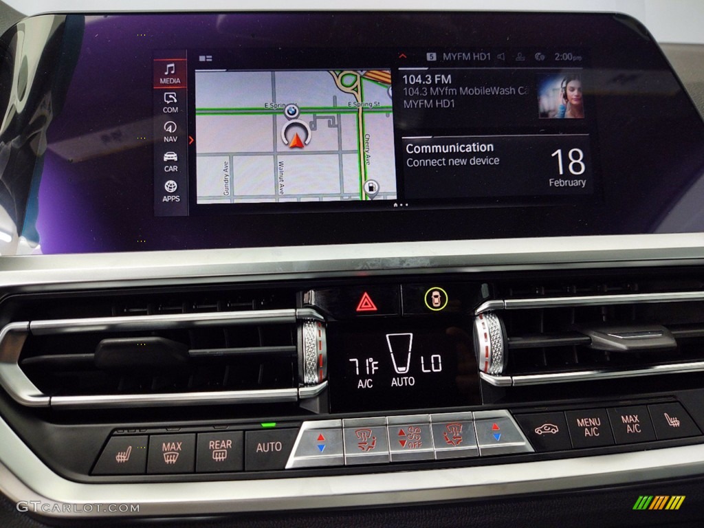 2021 BMW 4 Series M440i xDrive Coupe Navigation Photo #141145453