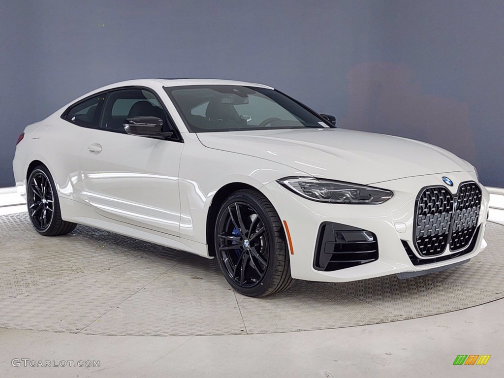 Alpine White 2021 BMW 4 Series M440i xDrive Coupe Exterior Photo #141145639