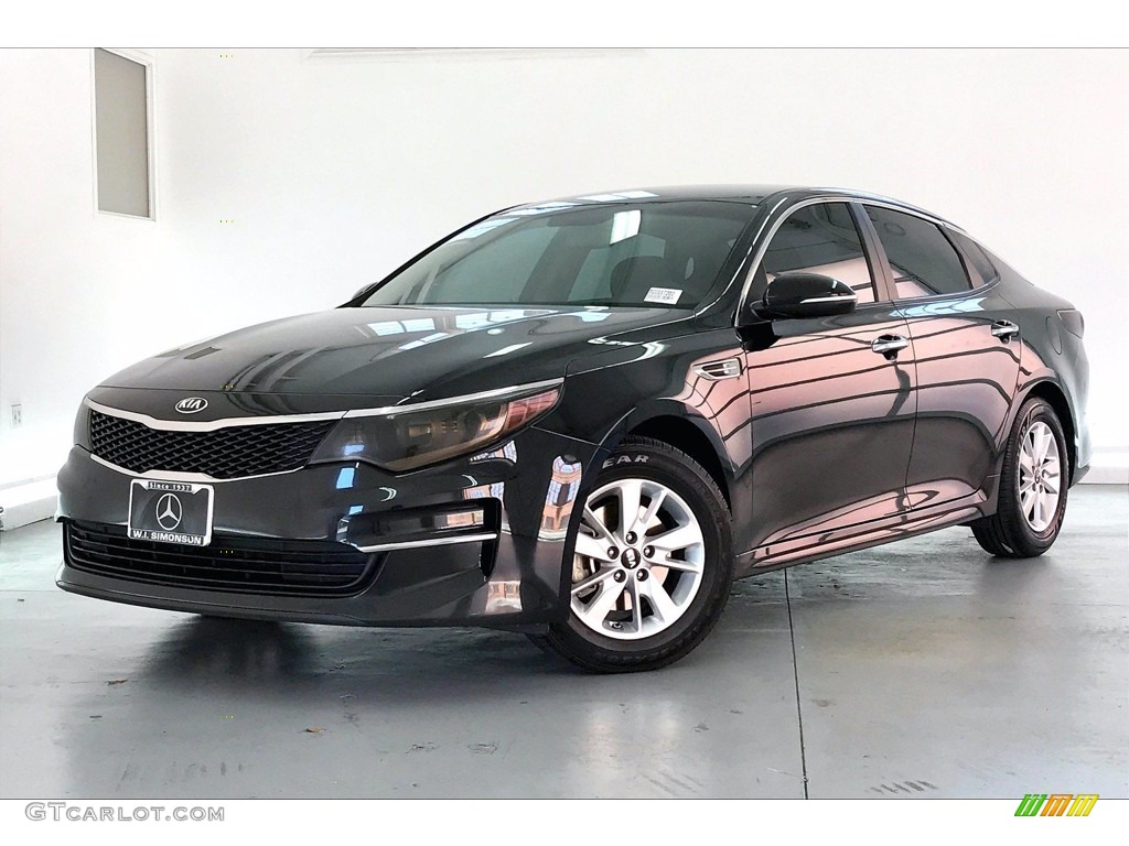 Ebony Black 2016 Kia Optima LX Exterior Photo #141145660