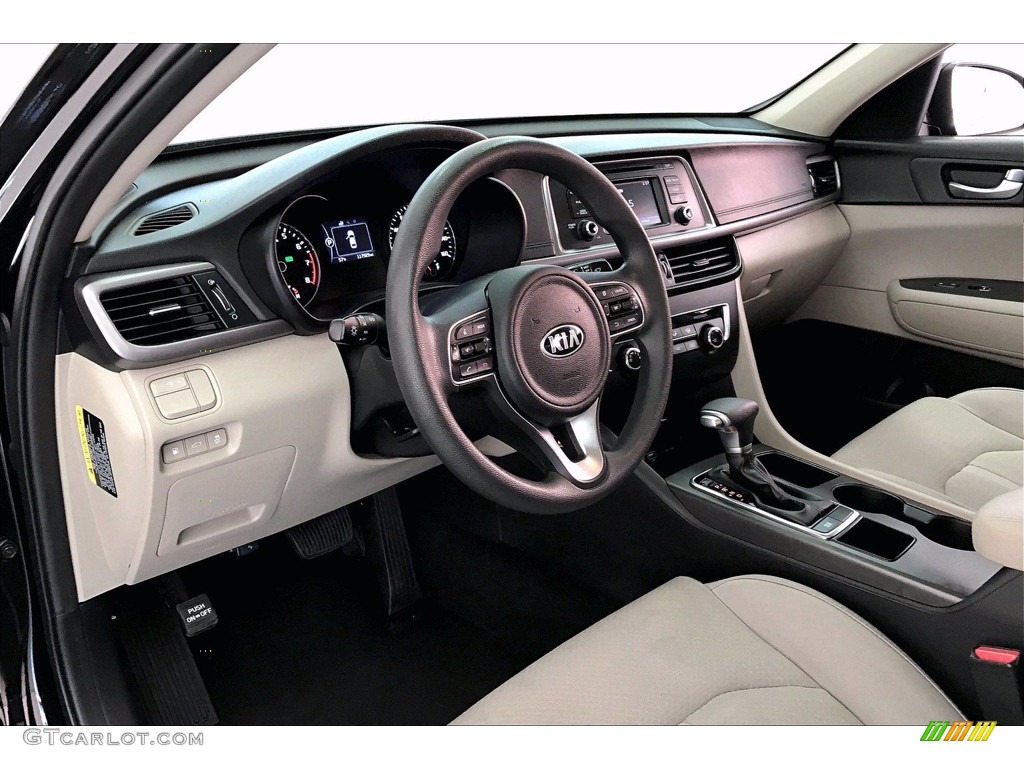 2016 Kia Optima LX Beige Dashboard Photo #141145681
