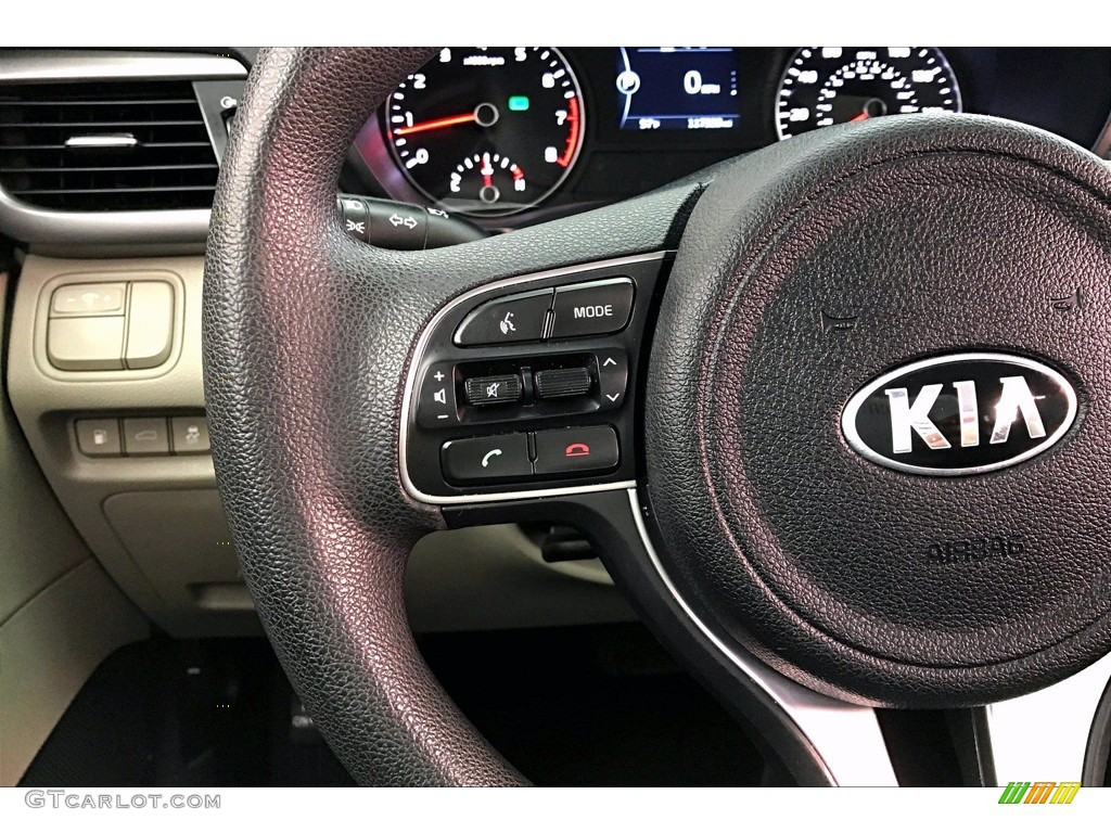 2016 Kia Optima LX Beige Steering Wheel Photo #141145771