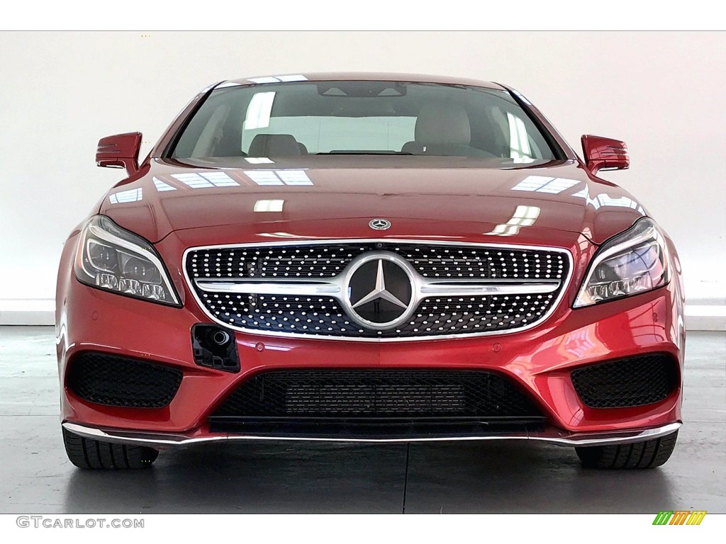 designo Cardinal Red Metallic 2017 Mercedes-Benz CLS 550 Coupe Exterior Photo #141146089