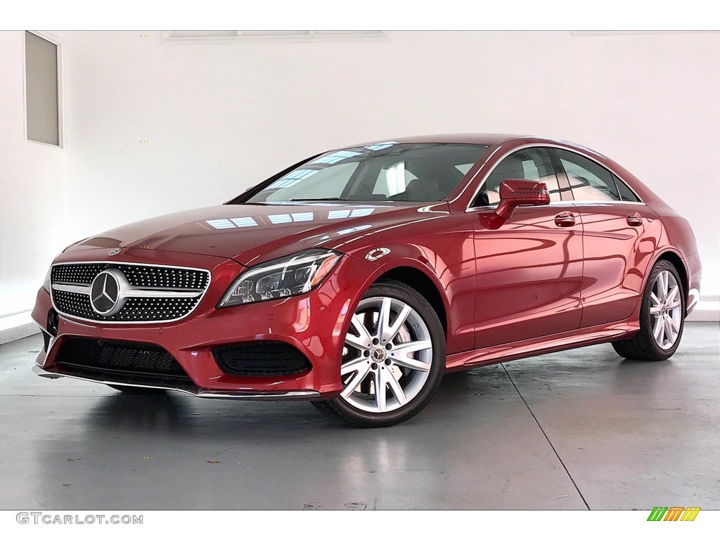 designo Cardinal Red Metallic 2017 Mercedes-Benz CLS 550 Coupe Exterior Photo #141146233