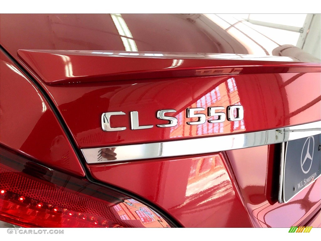 2017 CLS 550 Coupe - designo Cardinal Red Metallic / Silk Beige/Espresso photo #31