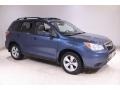 2014 Marine Blue Pearl Subaru Forester 2.5i Premium  photo #1