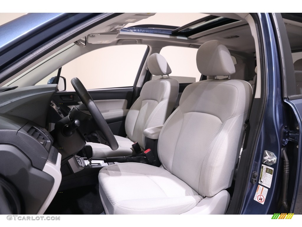 2014 Forester 2.5i Premium - Marine Blue Pearl / Platinum photo #5