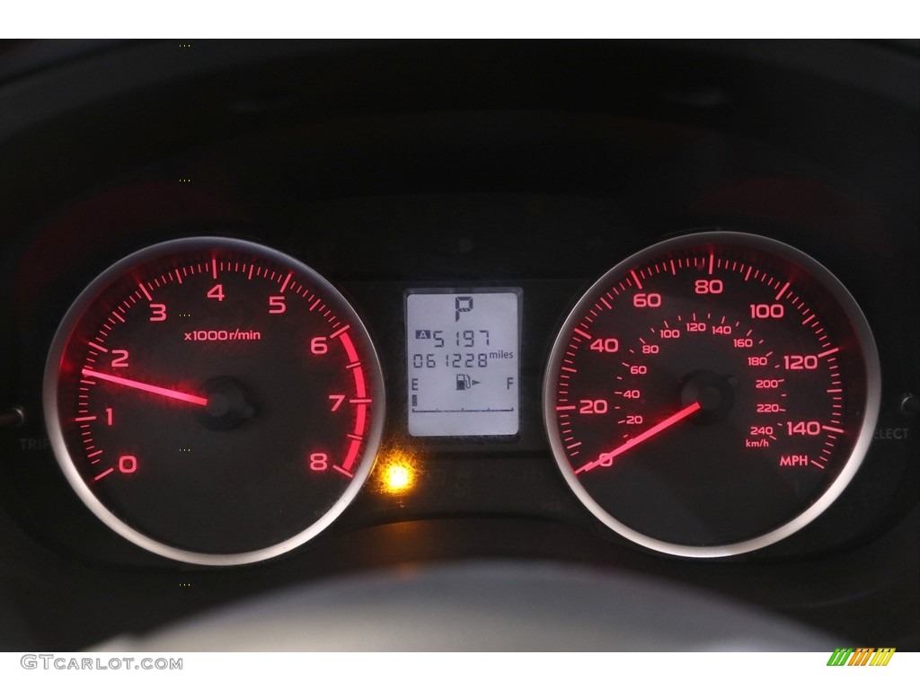 2014 Forester 2.5i Premium - Marine Blue Pearl / Platinum photo #8