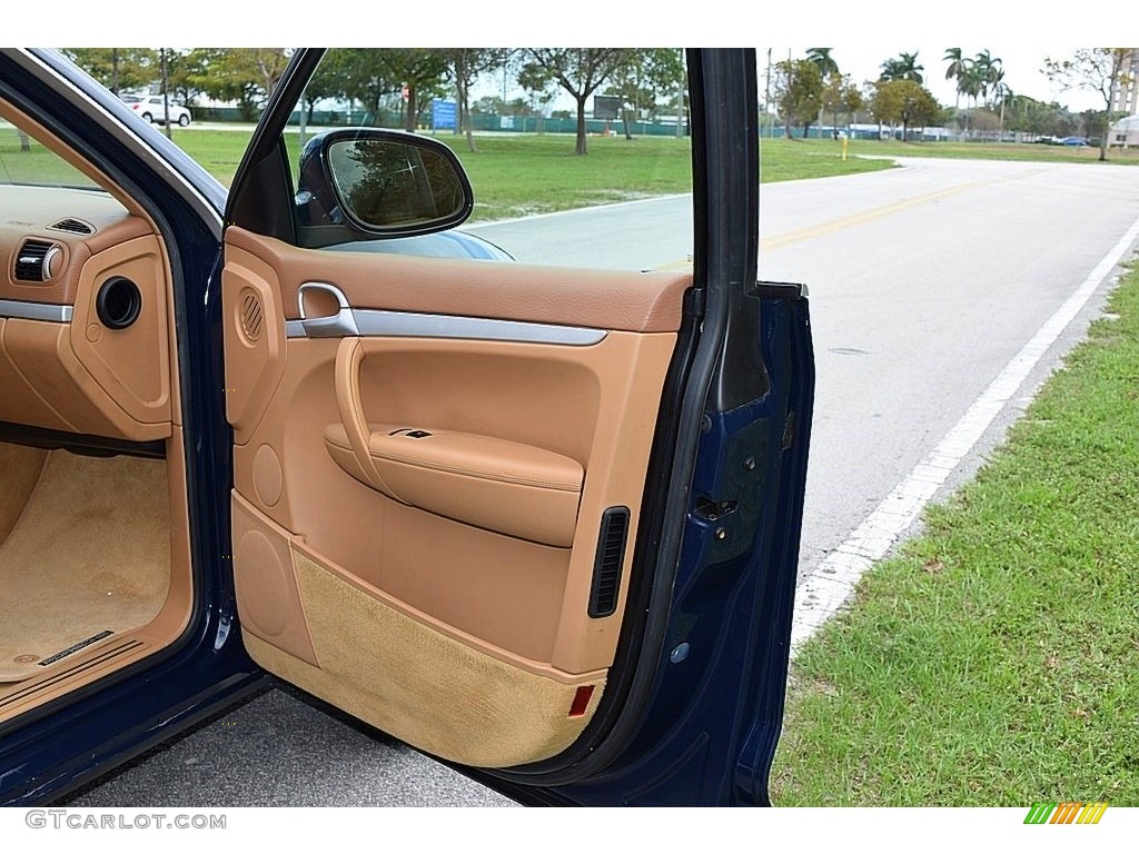 2006 Porsche Cayenne Tiptronic Havanna/Sand Beige Door Panel Photo #141147539