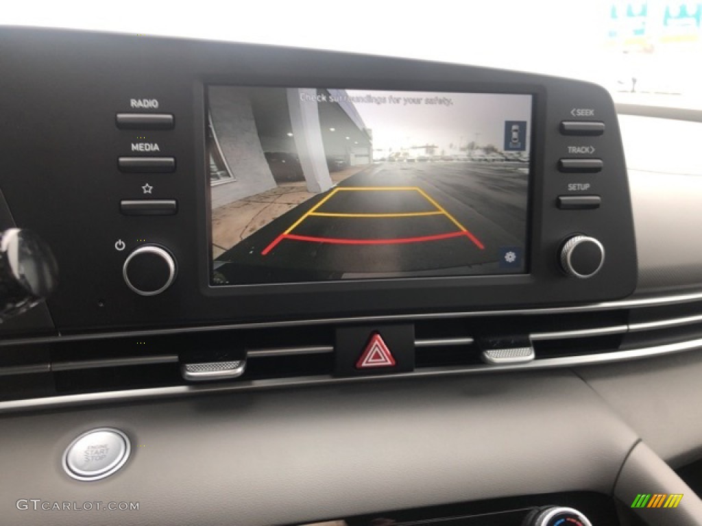 2021 Elantra SEL - Phantom Black / Medium Gray photo #6