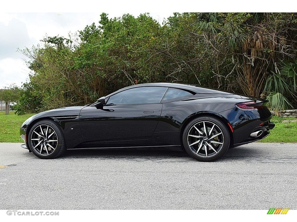 Jet Black 2017 Aston Martin DB11 Launch Edition Coupe Exterior Photo #141148118