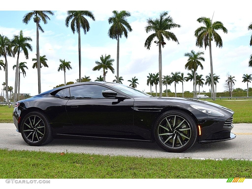 Jet Black 2017 Aston Martin DB11 Launch Edition Coupe Exterior Photo #141148133