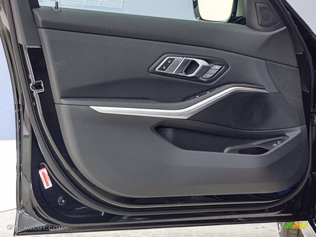 2021 BMW 3 Series M340i Sedan Black Door Panel Photo #141148175