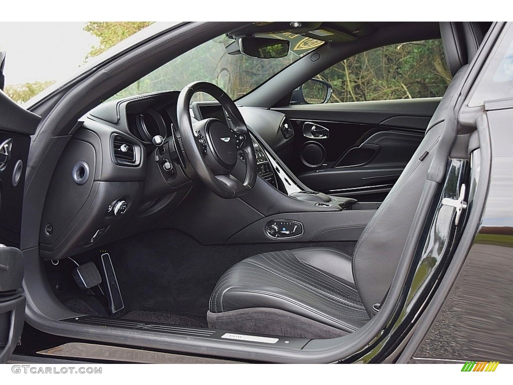 Black Interior 2017 Aston Martin DB11 Launch Edition Coupe Photo #141148370